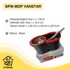 Alat Pel Lantai Vanstar Putar 360 Derajat Rotating Mop Spin Mop