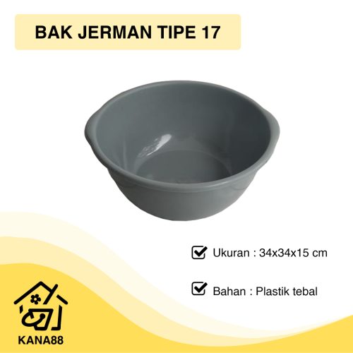 Bak Jerman Tipe 17 Summo Baskom Cuci Jumbo Plastik Tebal Water Basin Pail