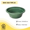 Bak USA Tipe 24 Summo Baskom Cuci Jumbo Plastik Tebal Water Basin Pail Bak USA Tipe 24 Summo Baskom Cuci Jumbo Plastik Tebal Water Basin Pail