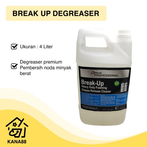 Break Up SC Johnson 4L Degreaser Heavy Duty Pembersih Minyak Premium