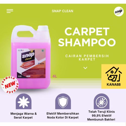 Carpet Shampoo Snap Clean 4L Sabun Pembersih Carpet