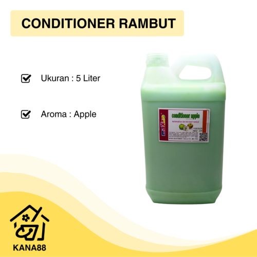 Conditioner Rambut Maxzo Jerigen 5 Liter Aroma Apple