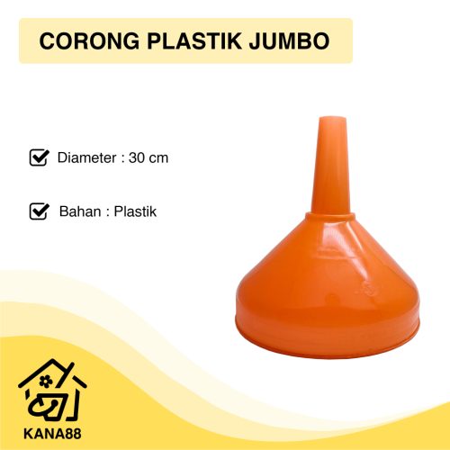 Corong Plastik 30 cm Corong Air Tebal Serbaguna