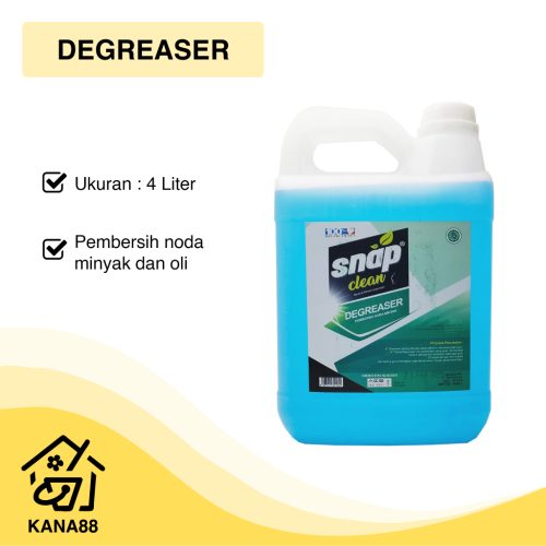 Degreaser Snap Clean 4L Pembersih Noda Minyak Dapur Oli Engine