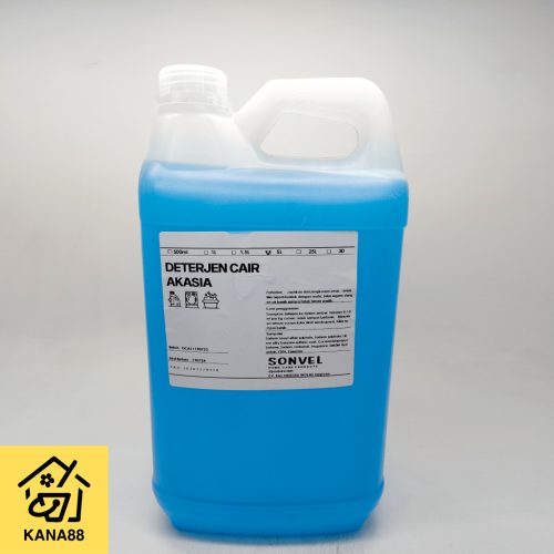 Deterjen Cair Sonvel Jerigen 5 Liter Akasia Sabun Cuci Baju Pakaian