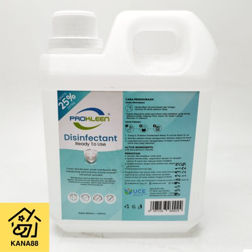Disinfektan Prokleen 1 Liter Disinfectant Cairan Antiseptik Siap Pakai