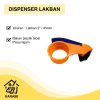 Dispenser Lakban 2" Inch 45 mm Plastik Dispenser Isolasi Tape Cutter