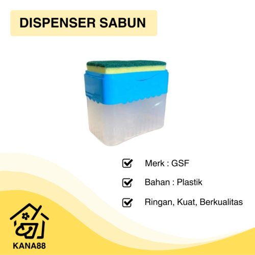 Dispenser Pump Kotak GSF Dish Washer Spons Cuci Murah