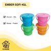 Ember Sofi 4GL Summo Timba 15 Liter Kualitas Premium + Tutup Gagang Pail Bucket