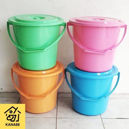 Ember Sofi 6GL Summo Timba 22 Liter Kualitas Premium + Tutup Gagang Pail Bucket