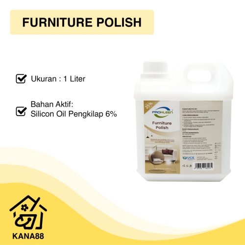 Furniture Polish Prokleen 1 Liter Silicon Pembersih Pengkilap Mebel