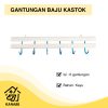 Gantungan Kastok Baju Kayu Dragon Isi 6 Mata Hanger
