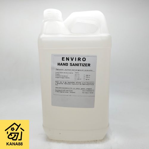Hand Sanitizer Enviro Jerigen 5 Liter Antiseptik Tangan Original Murah