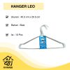 Hanger Baju LEO Gantungan Pakaian Besi 10 pcs/set Murah