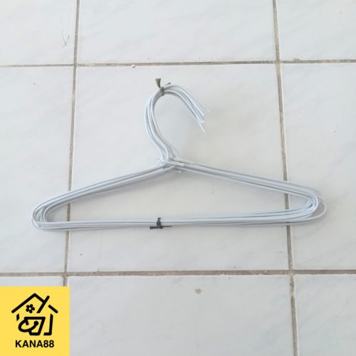 Hanger Baju Selang Gantungan Pakaian Besi 10 pcs/set Murah
