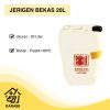 Jerigen Bekas 20 Liter Masih Bagus Dengan Tutup