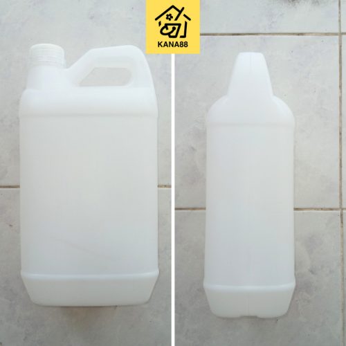 Jerigen Kosong 5 Liter Baru Dengan Tutup Plastik Murah