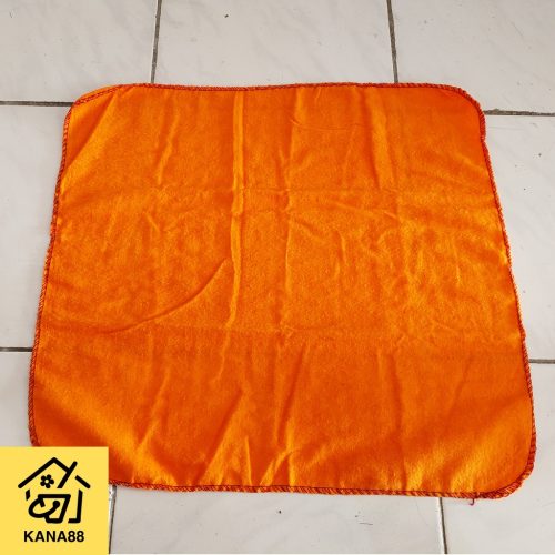 Kain lap Halus Katun Super Lembut Anti Gores Orange Serbaguna