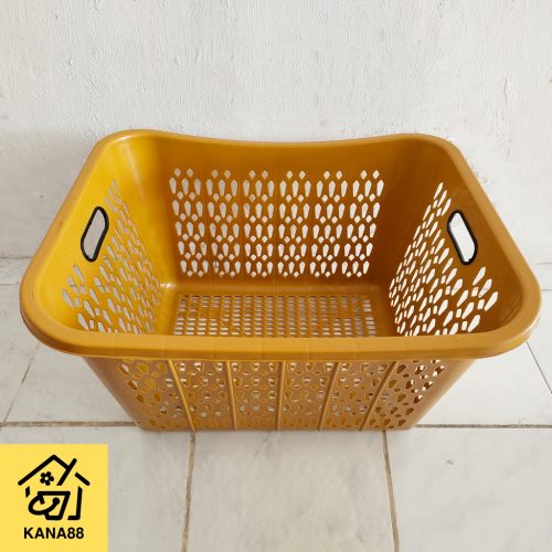 Keranjang Gold VTR 50 Liter Keranjang Baju Besar Plastik Serbaguna