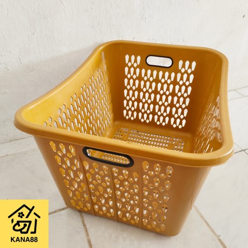Keranjang Gold VTR 50 Liter Keranjang Baju Besar Plastik Serbaguna