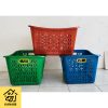 Keranjang Laundry VTR Warna Kotak 50 Liter Keranjang Baju Besar