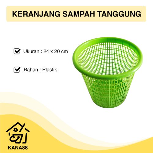 Keranjang Sampah Plastik Summo Tanggung Dustbin Tempat Sampah