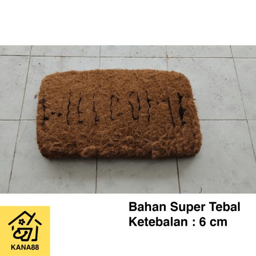 Keset Sabut Welcome 60cm Super Tebal Bahan Sabut Kelapa