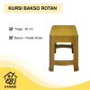 Kursi Bakso Rotan Plastik Bangku Plastik Kuat Plastic Chair