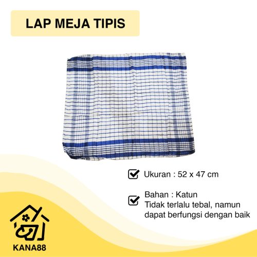 Lap Meja Tipis Kain Serbet Jumbo Tebal Serbaguna
