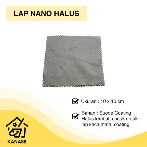 Lap Nano Microfibre Halus Lap Kacamata Lap Pelapis Coating