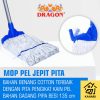 Mop Pel Jepit Pita Jumbo Dragon Pel Lantai Gagang Besar Katun Premium