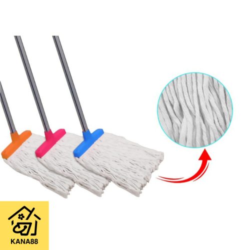 Mop Pel Segi L Dragon Pel Lantai Sumbu Cotton Premium Tebal Berkualitas