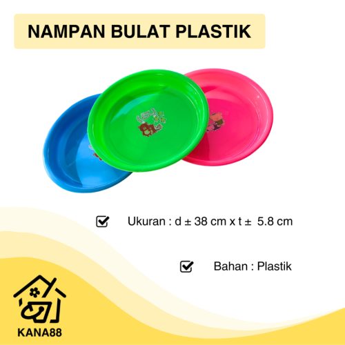 Nampan Bulat Plastik Murah