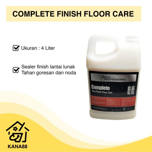 New Complete SC Johnson 4L Floor Sealer Finish Lantai