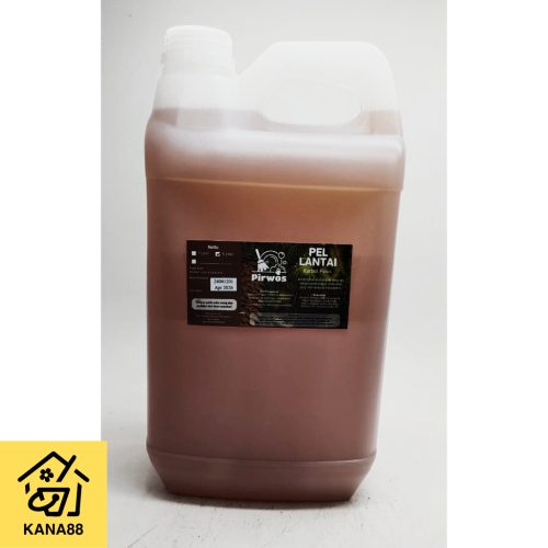 Pel Lantai Pinus 5 Liter Pirwos Cairan Pembersih Lantai Penghilang Bau Aroma Pinus Cemara