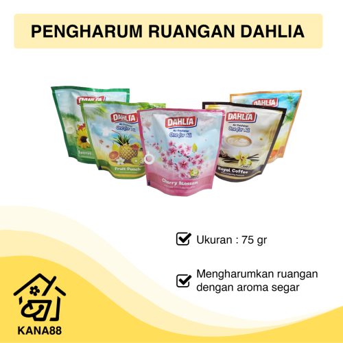 Pengharum Ruangan Gantung Dahlia 70gr Air Freshner Perfume