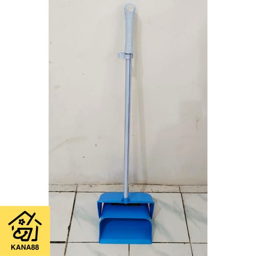 Pengki Narita Dragon Serok Sampah Plastik Lipat Tutup Otomatis