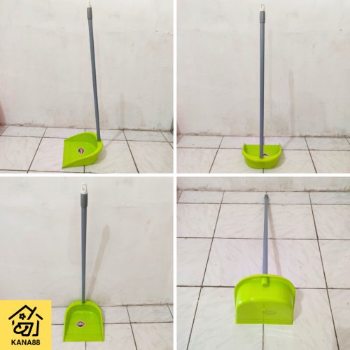 Pengki Vinoda Serok Sampah Dustpan Plastik Pembersih Lantai Berdiri
