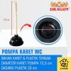 Pompa Karet Dragon Kop Toilet WC Tersumbat Mampet Karet Sedot Kloset