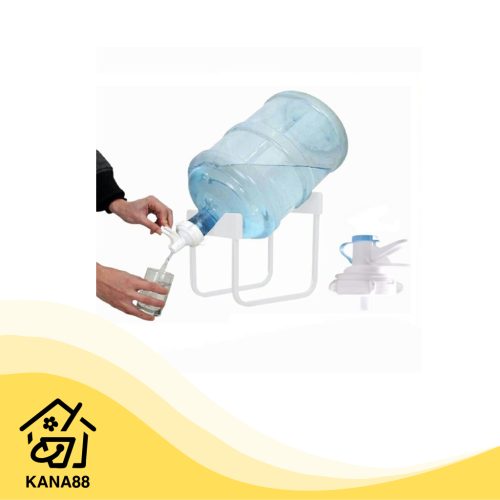 Rak Galon + Keran Tempat Galon Pendek Air Kaki Galon