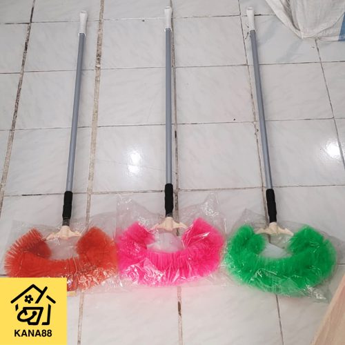 Rakbol Oval Dragon Sapu Plafon Sawang Langit-Langit Telescopic Bisa Dipanjangkan Pembersih Sarang Laba-Laba