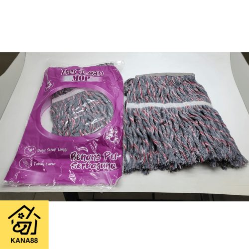 Refill Pel Jepit Katun BeClean Premium Kain Kepala Pel Kain Katun Premium
