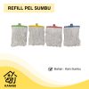 Refill Pel Sumbu Kepala Pel Kotak Kain Katun Sumbu