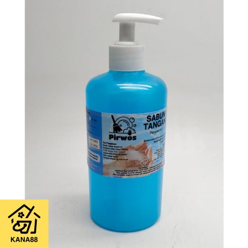 Sabun Cuci Tangan Peppermint 500 ml Pump Pirwos Hand Soap Mint Hand Wash Liquid
