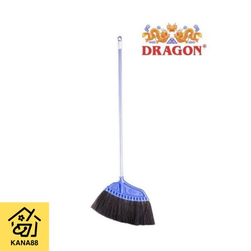 Sapu Ijuk Dragon Sapu Lantai Super Tebal Premium Gagang Pipa Aluminium Broom