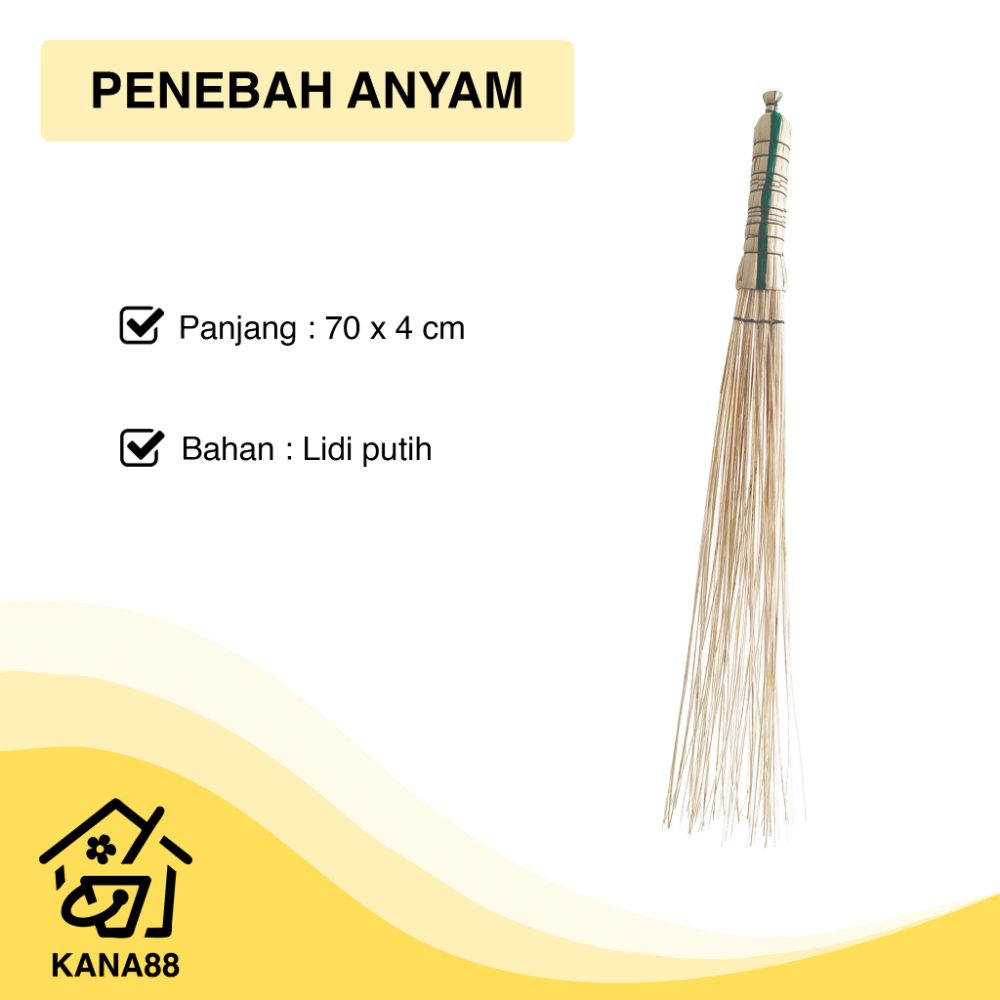 Sapu Lidi Penebah Anyam Tebah Kasur Ranjang Sofa Dust Remover Sapu Lidi Penebah Anyam Tebah Kasur Ranjang Sofa Dust Remover