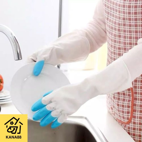 Sarung Tangan Karet HouseHold Ukuran L Hand Gloves Pelindung