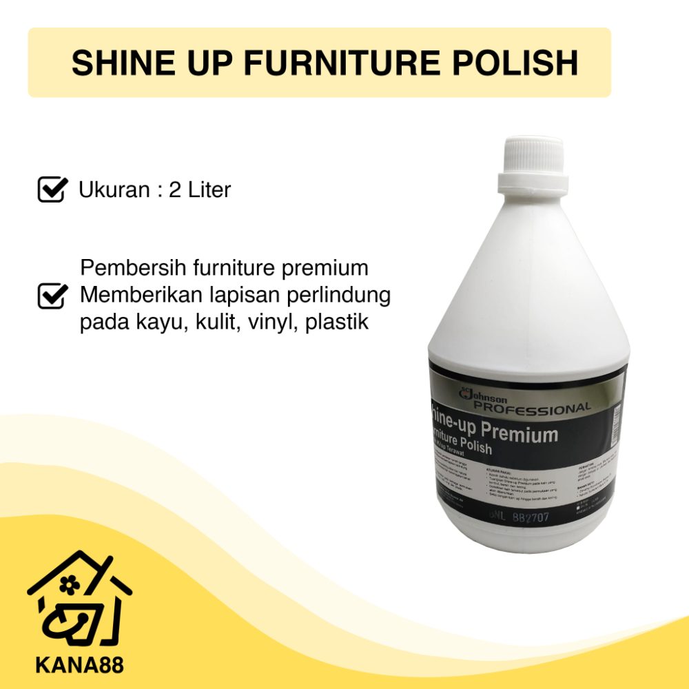 Shine Up SC Johnson 2L Furniture Polish Premium Pengkilap Pembersih Mebel Perabot Shine Up SC Johnson 2L Furniture Polish Premium Pengkilap Pembersih Mebel Perabot
