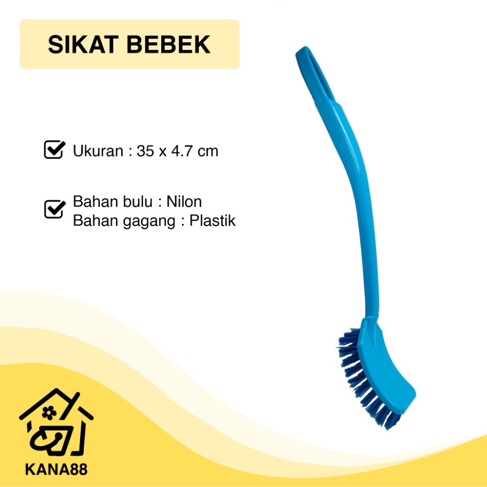 Sikat Kamar Mandi Bebek Vinoda Pembersih Kloset Toilet Plastik Murah