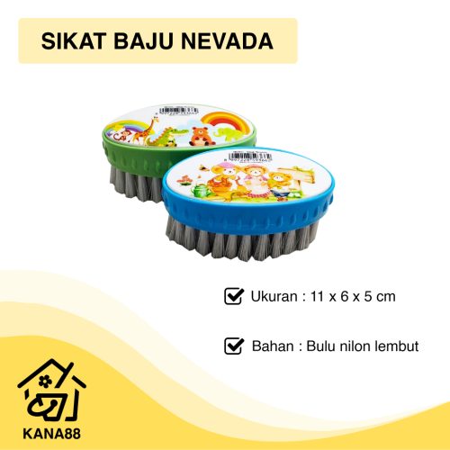 Sikat Nevada Dragon Sikat Baju Bulu Lembut Nilon Plastik Cloth Brush